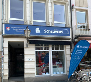 Bestatter Scheuvens Außenansicht in Altstadt